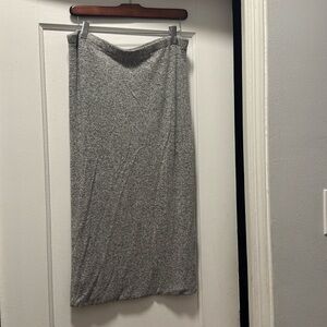 Express Heather Gray Pencil Skirt